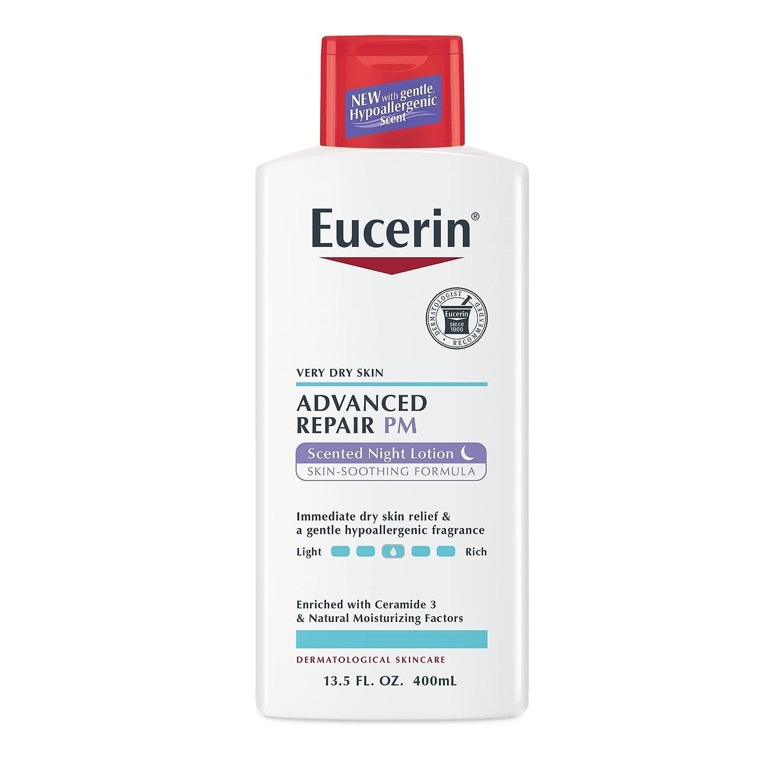 Eucerin Advanced Repair PM Scented Night Lotion - 400ml