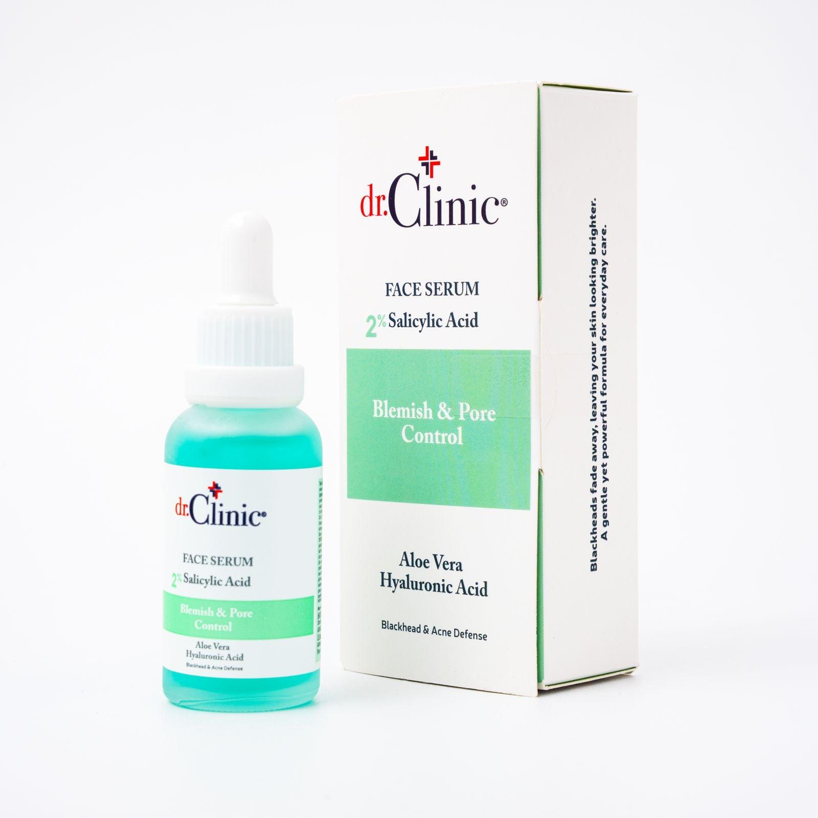 dr.Clinic Face Serum 2% Salicylic Acid Blemish & Pore Control - 30ml