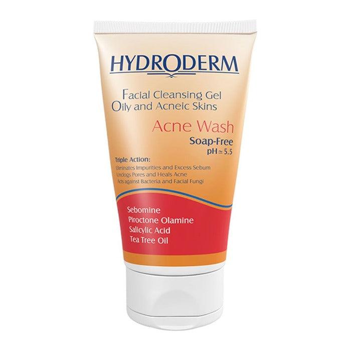 Hydroderma Acne Wash Facial Cleansing Gel Oily And Acneic Skin- 150ml