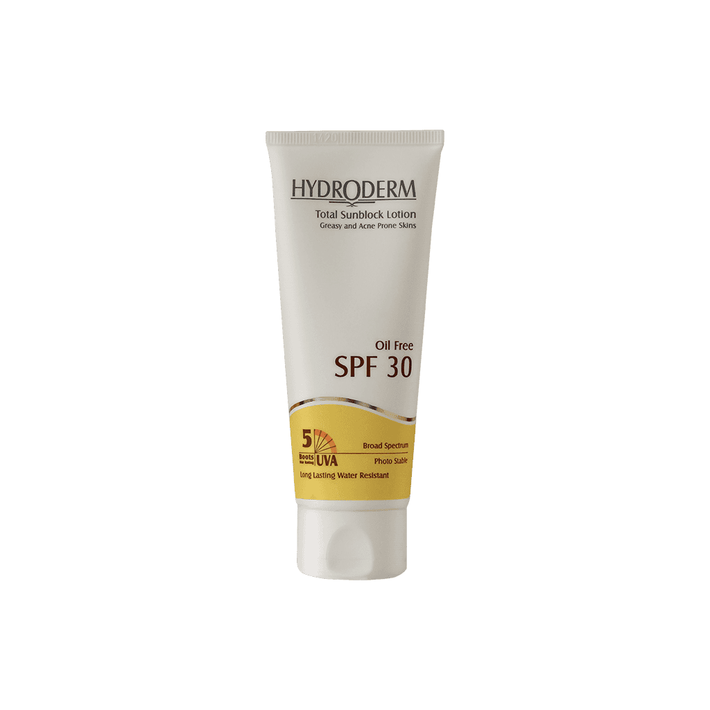 HYDRODERM Total Sunblock Lotion SPF30 Oil Free