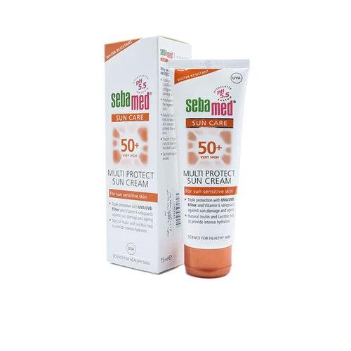 SEBAMED Sun Care 50+ Multi Protect Sun Cream For Sun Sensitive Skin - 75 ml