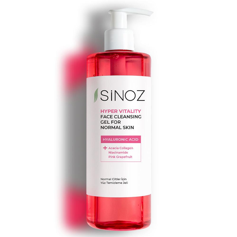 SINOZ Face Cleansing Gel For Normal Skin Hyaluronic Acid - 400ml