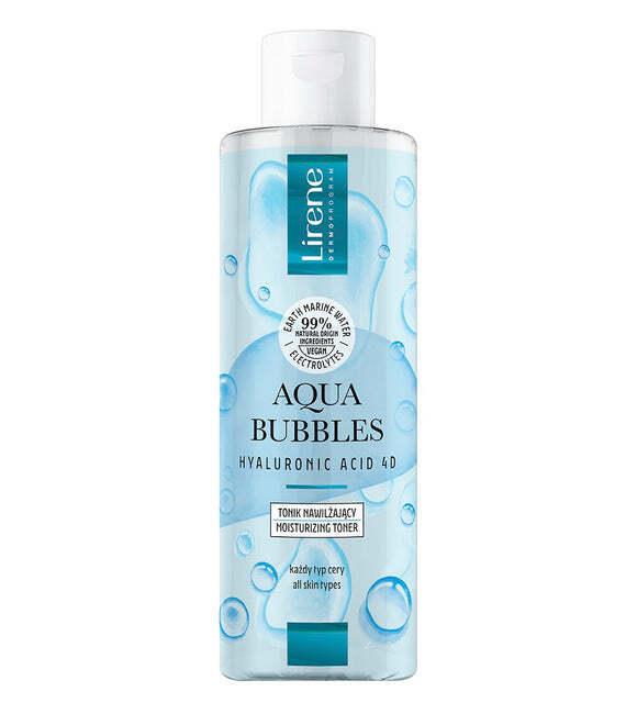 Lirene Aqua Bubbles Hyaluronic Acid 4D Hydrating Toner - 200ml