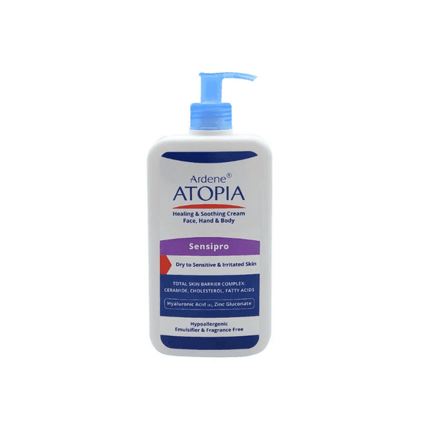 ARDENE Atopia Healing & Soothing Cream Face Hand Cream & Body Sensipro - 500ml