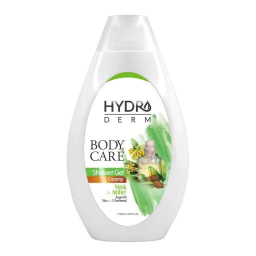 HYDRODERM Shower Gel Creamy Musk&Amber - 500ml