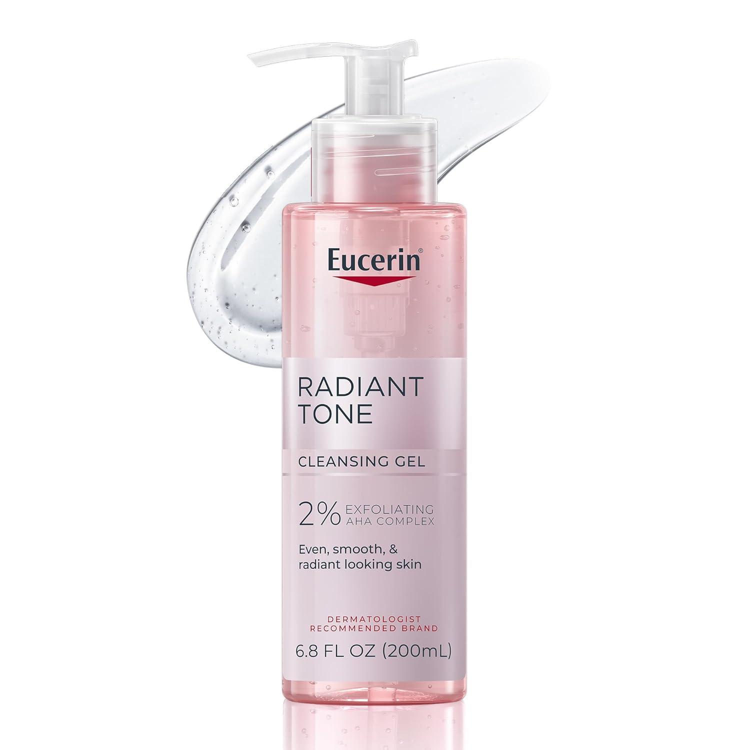 Eucerin Radiant Tone Cleansing Gel 2% Exfoliating AHA Complex - 200ml