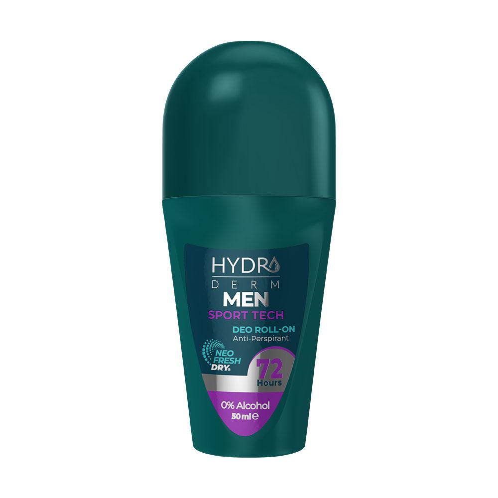 HYDRODERM Men Sport Tech Deo Roll On 72h - 50ml