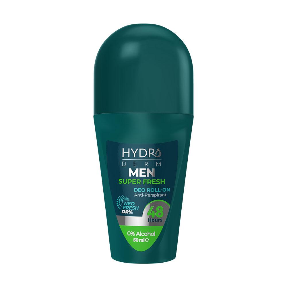 HYDRODERM Men Super Fresh Deo Roll-On 48h - 50ml