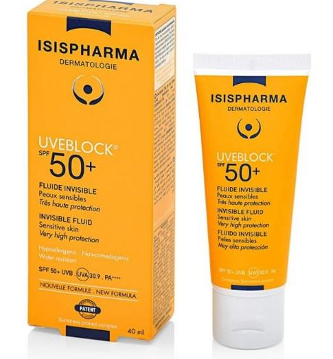 ISISPHARMA UVEBLOCK SPF50+ Invisible Fluid - 40 ml
