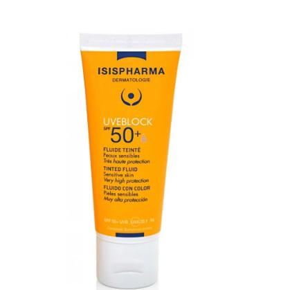ISISPHARMA UVEBLOCK SPF50 Tinted Fluid Medium  - 40 ml