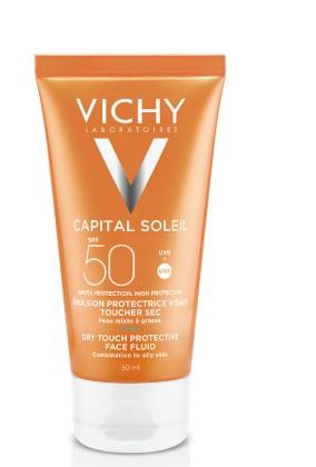 VICHY Capital Soleil Dry Touch Face Fluid SPF50 - 50ml
