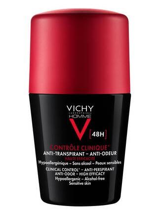 Vichy Homme 96Hr Clinical Control Deodorant for Men - 50ml