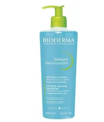 BIODERMA Sebium Purifying Cleansing Foaming Gel 500ml