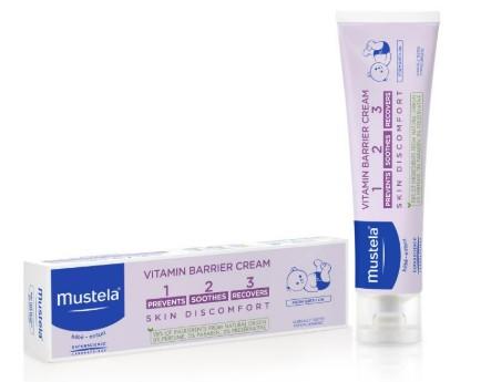 Mustela Baby 123 Vitamin Barrier Cream - 50ml