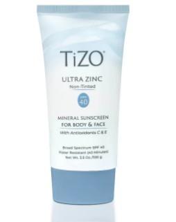 Tizo Ultra Zinc Body & Face Sunscreen Non-Tinted SPF40 - 100g