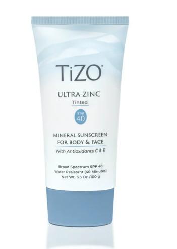 TiZO Ultra Zinc Mineral Sunscreen Tinted SPF40 - 100g