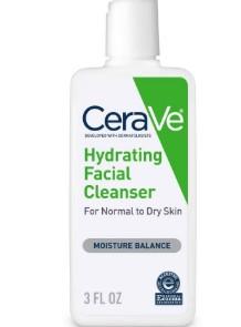 CeraVe Hydrating Facial Cleanser for Normal to Dry Skin – 87ml