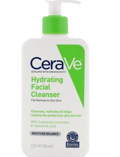 CeraVe Hydrating Facial Cleanser – 355ml
