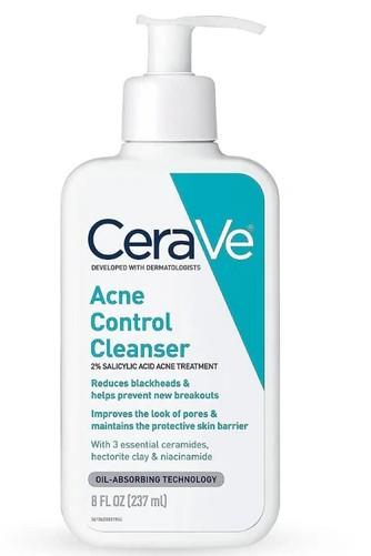 Cerave Acne Control Cleanser 2% Salicylic Acid Treatment- 237 ml