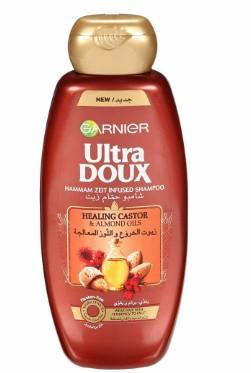 Garnier Ultra Doux Healing Castor & Almond Oil Shampoo - 400ml