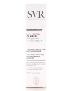 SVR Clairial Cream SPF 50 Anti Brown Spot Radiance - 40ml