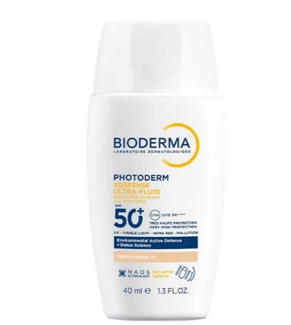 BIODERMA Photoderm XDefense Ultra-Fluid SPF50 All Skin Types - SHADE 01  - 40ml