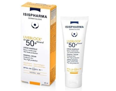 ISISPHARMA UVEBLOCK INVISIBLE MINERAL CREAM SPF50+ - 40ML