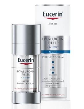 Eucerin Hyaluron Filler Night Peeling & Serum - 30ml