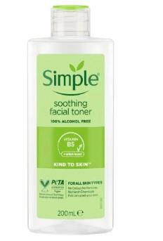 Simple soothing facial toner -200ml