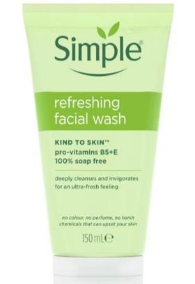 Simple refreshing facial wash - 150ml