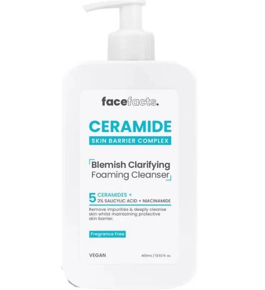facefacts Ceramide Blemish Clarifying Foaming Cleanser - 400 ml