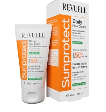 REVUELE Sunprotect Daily Face Cream for Combination to Oily Skin - 50ml