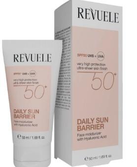 Revuele Daily Sun Barrier Face Moisturizer With Haylurinic Acid - 50ml