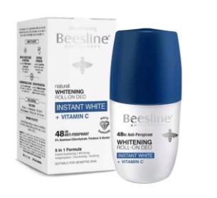 Beesline Whitening Roll-On Instant White + Vitamin C - 50 ml