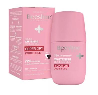 Beesline Whitening Roll On Super Dry Jouri Rose - 50ml