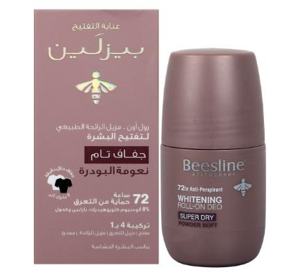 Beesline Whitening Roll-On Deo - Super Dry - Powder Soft for Women - 50 ml