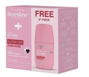 Beesline Whitening Roll On Deodorant Jouri Rose 1+1 Free