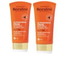Beesline Ultrascreen Cream Invisible Sunfilter SPF 50+ - 1+1 - 60ml