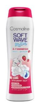 Soft Wave Kids 2in1 Shampoo - Strawberry - 400ml