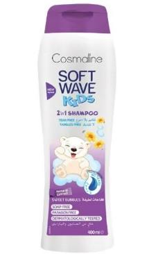 Soft Wave Kids 2in1 Shampoo - Sweet Bubbles - 400ml