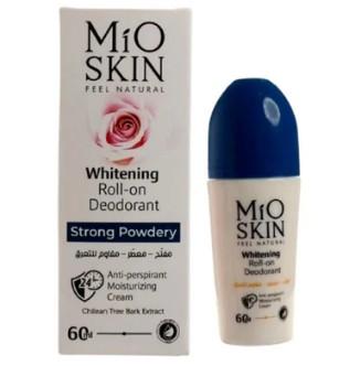 Mio Skin Whitening Roll- On Deodorant Strong Powdery - 60 ml