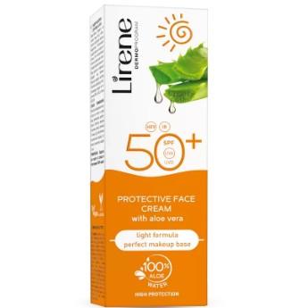 Lirene SPF50 Protective Face Cream - 50 ml