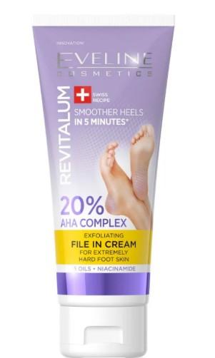 Eveline Revitalum 20%  AHA Complex foot cream - 75 ml