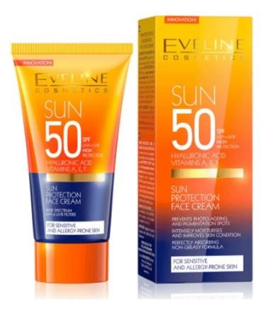 EVELINE Sun Protection Face Cream SPF50 - 50ml