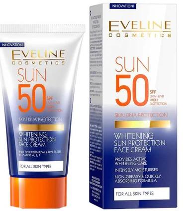 EVELINE Whitening Sun Protection Face Cream SPF50