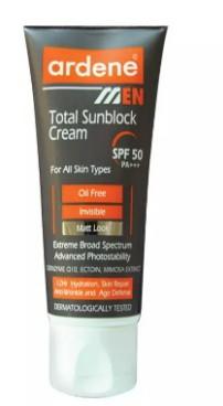 Ardene Total Sunblock Cream For Men - 50ml