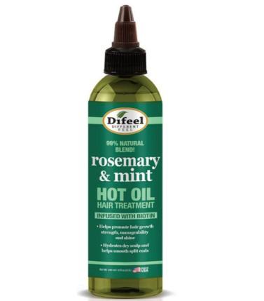 Difeel Hot Oil Hair Treatment with Natural Rosemary, Mint & Biotin