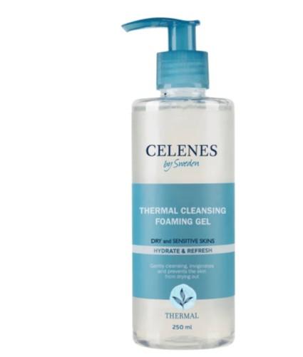 CELENES Thermal Cleansing Foaming Gel – Dry And Sensitive Skin - 250ml
