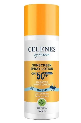 CELENES  Sun Screen Spray Lotion For Kids SPF50+ - 150ml