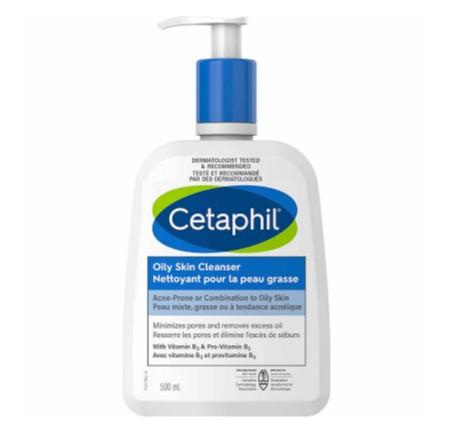 Cetaphil Oily Skin Cleanser For Combination to Oily Skin  – 500ml